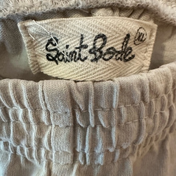 Men’s Sweet Honey Farm x Saint Bode Cream Lounge Shorts Size XL - Picture 2 of 4